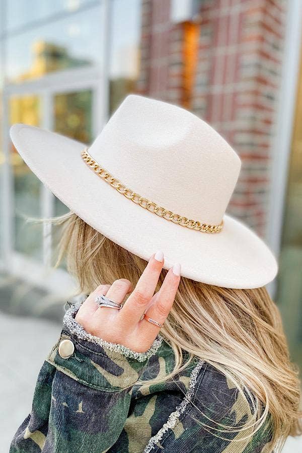 Austin Hat in Ivory