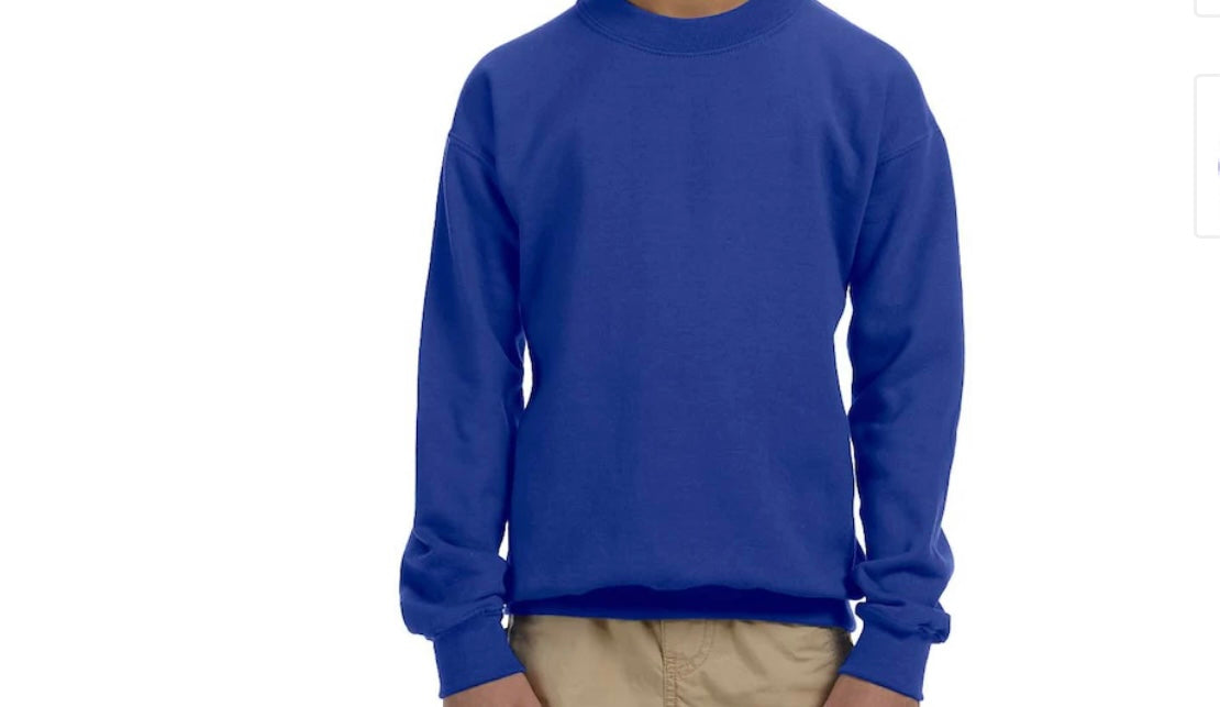 Youth Patriots Smiley Face Sweatshirt