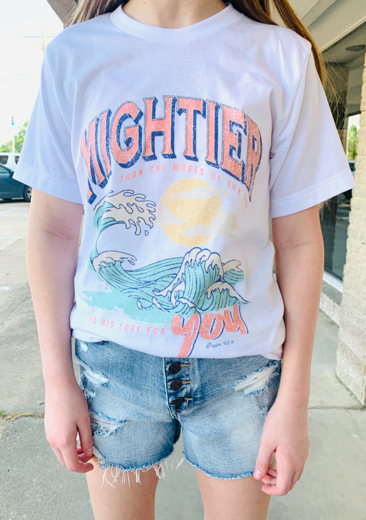 God’s Love iIs Mightier Than The Waves Of The Ocean Tee