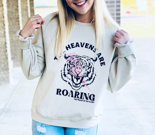 The Heavens Are Roaring Crewneck Sweatshirt